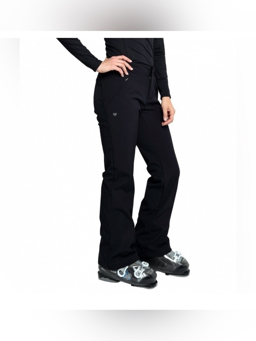 Obermeyer Hillary Stretch Womens Black Snow Pant Size 4